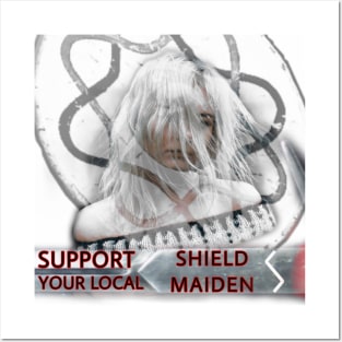 Shielded Maiden Posters and Art